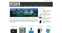 Desktop Screenshot of basi.se