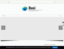 Tablet Screenshot of basi.de